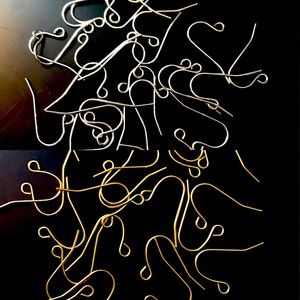 French Style hypoallergenic Earring Hooks.